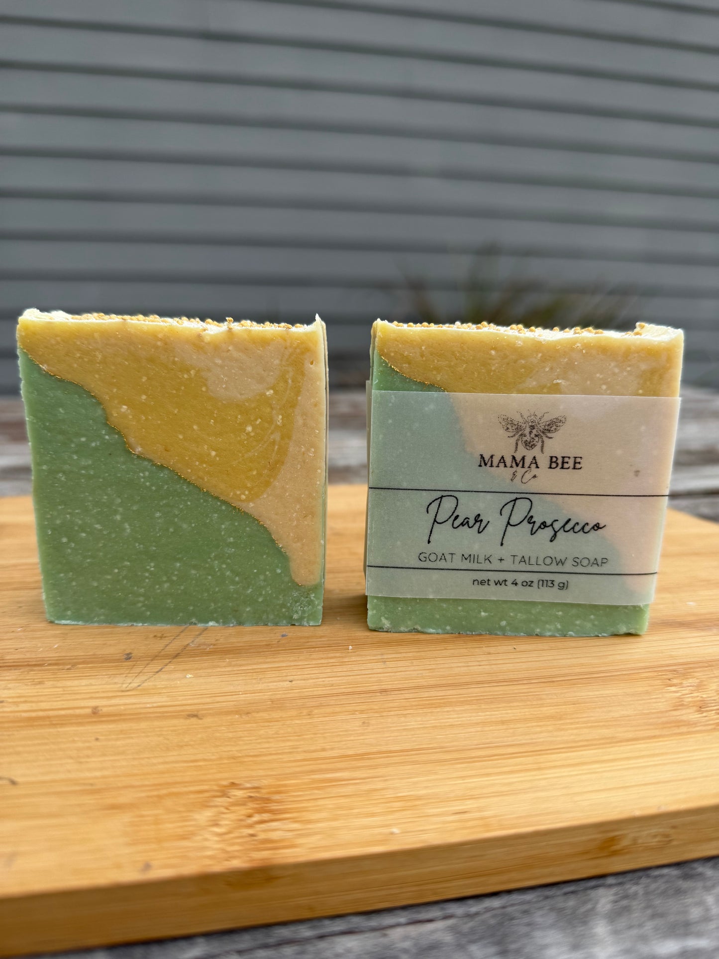 Pear Prosecco Tallow + Goat Milk Soap