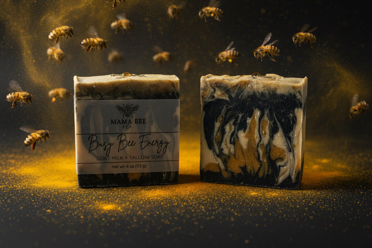 Busy Bee Energy Goat Milk + Tallow Soap