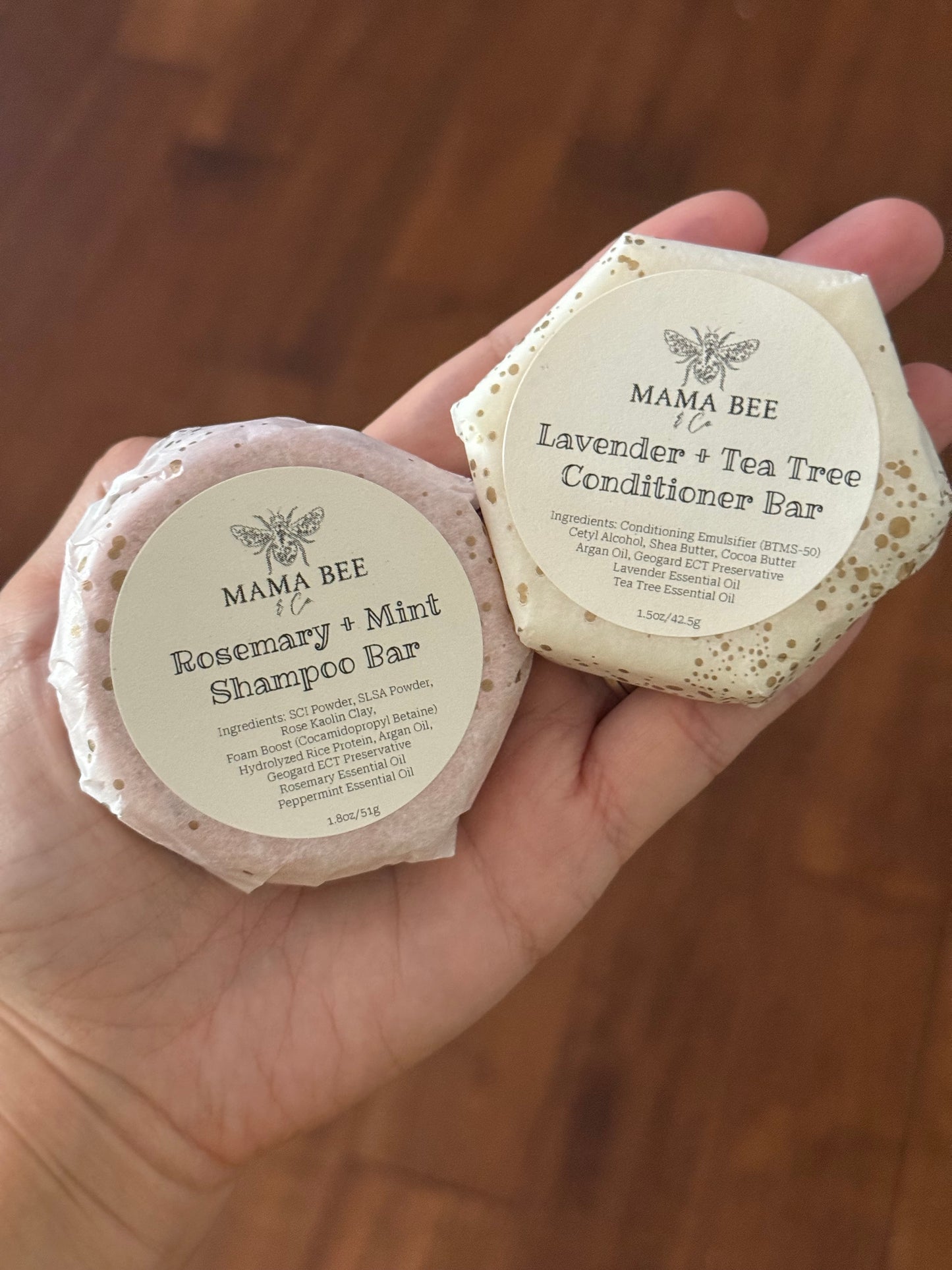 Shampoo & Conditioner Bar Set