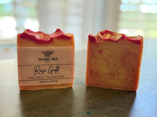Rose Gold Tallow + Goat Milk Soap