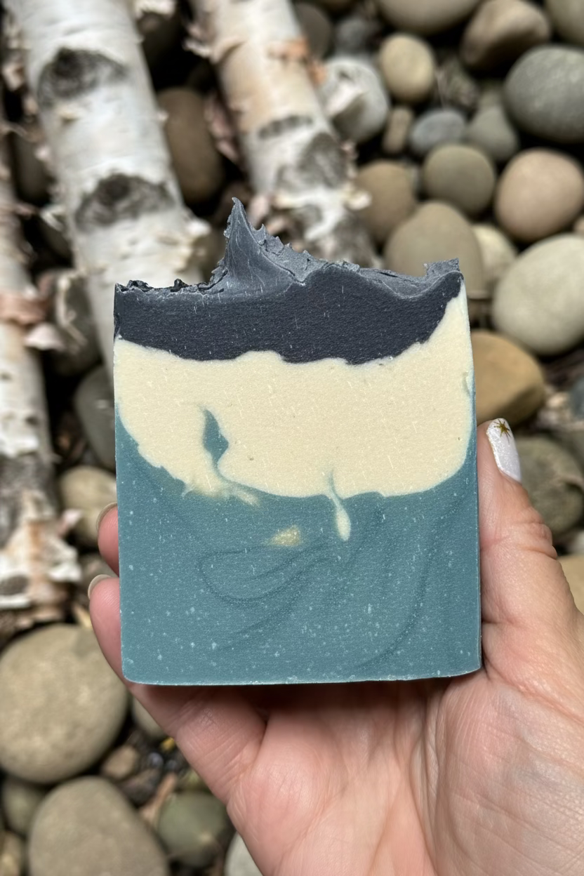 River Birch & Stone Goat Milk + Tallow Soap