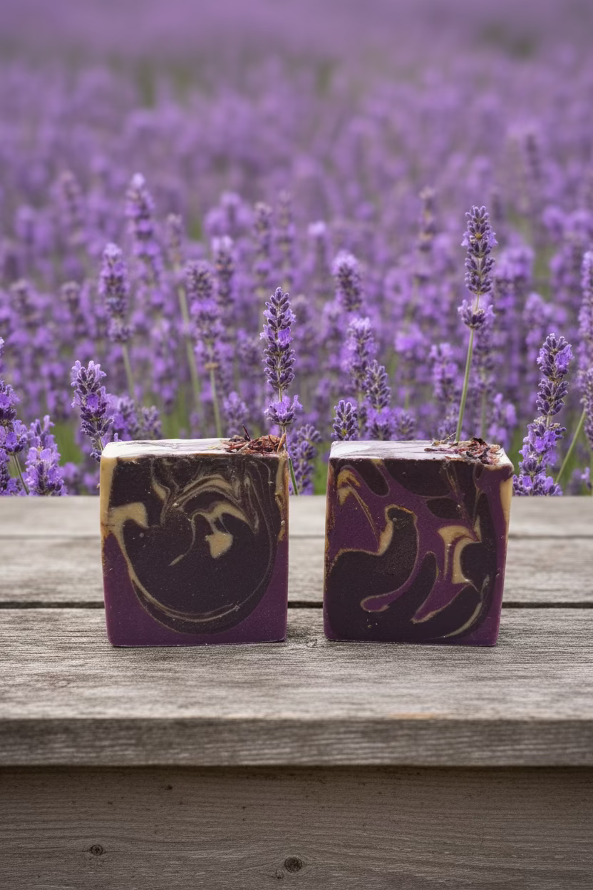 Lavender Blooms Goat Milk + Tallow Soap