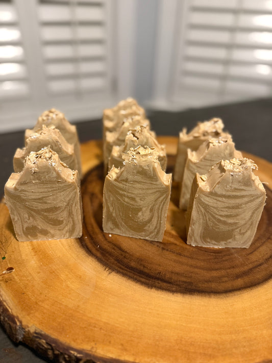 Oatmeal Milk & Honey Goat Milk + Tallow Soap